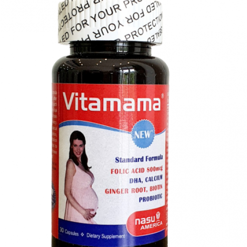 TPBVSK-Vitamama (Mỹ) Bổ sung Vitamin, DHA, Acid Folic, Vi chất