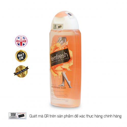 Dung Dịch vệ sinh phụ nữ cao cấp hằng ngày Femfresh Daily Intimate Wash 250ml